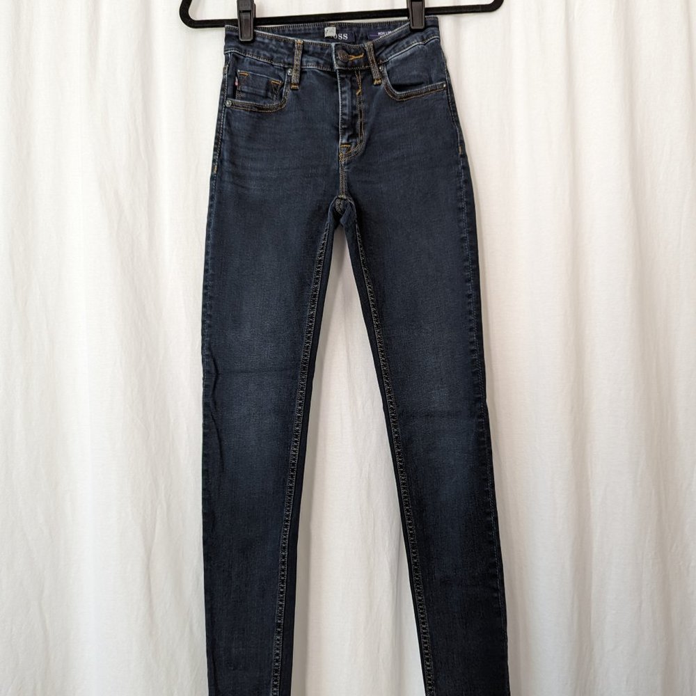 Vigoss Dark Wash Denim Skinny Jeans Size 24